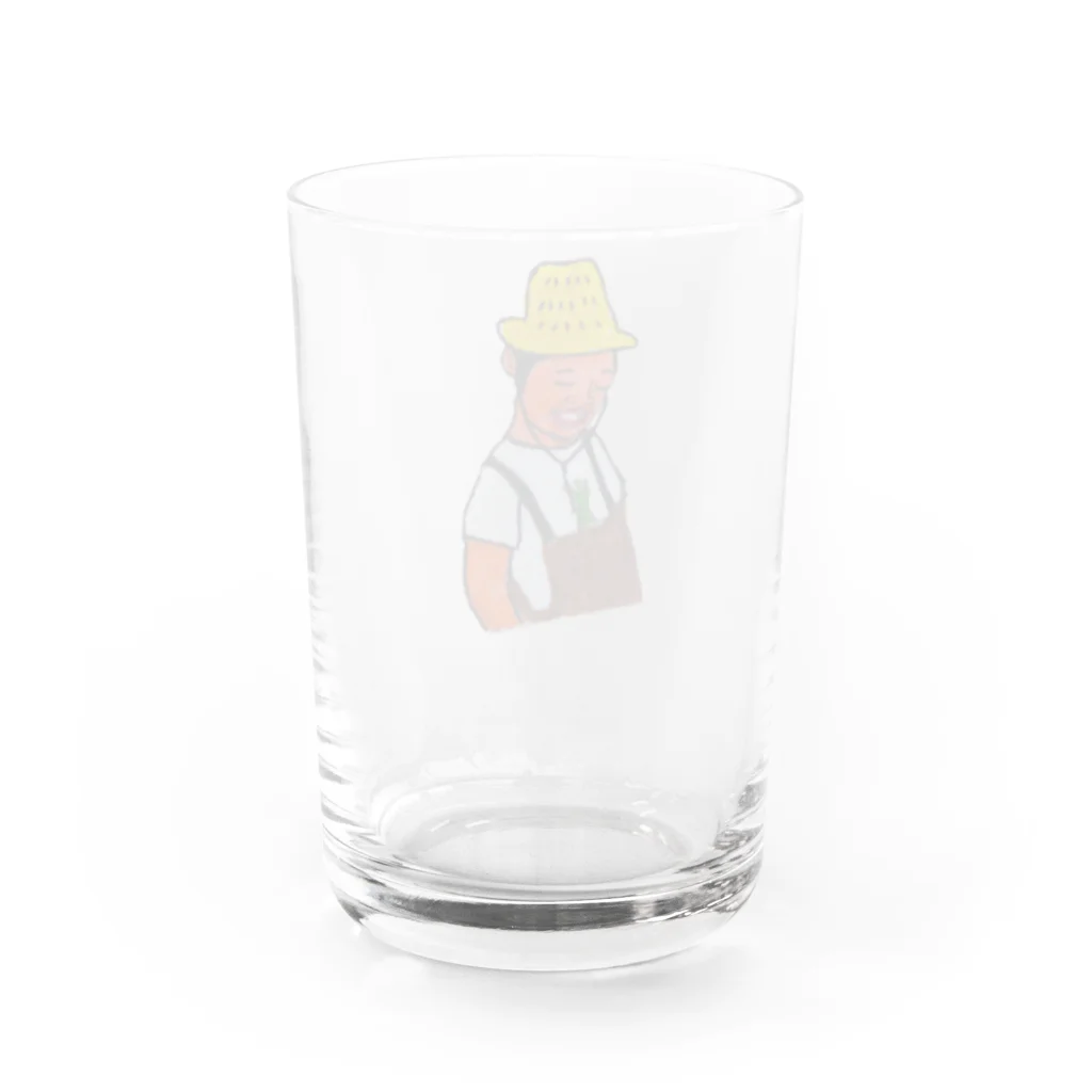 toadのワサビくん Water Glass :back