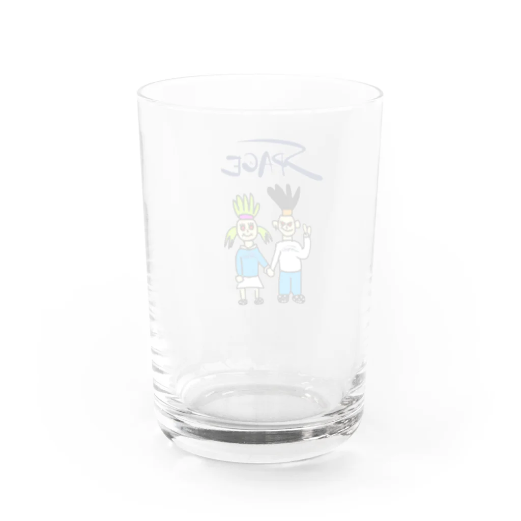 にしごーりのspaceカップル Water Glass :back