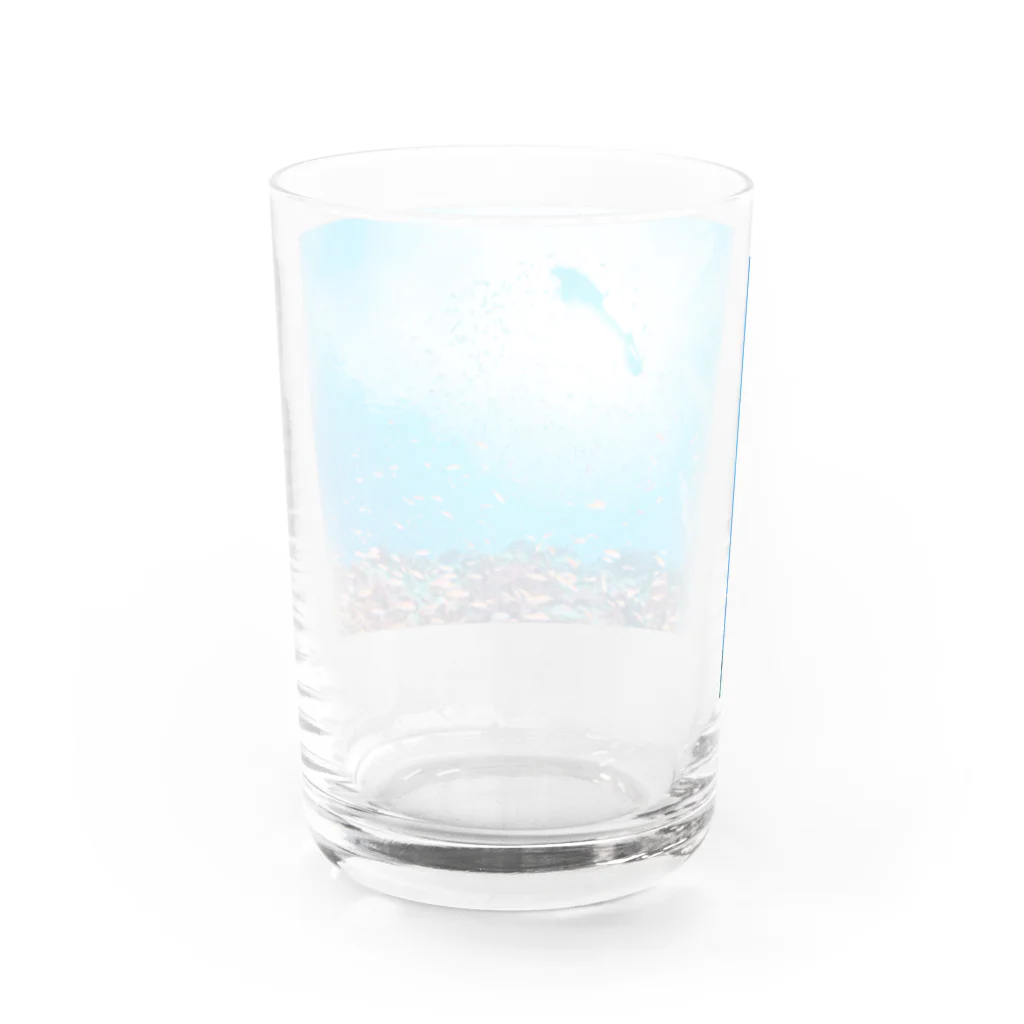 くりみなの宮古島 Water Glass :back