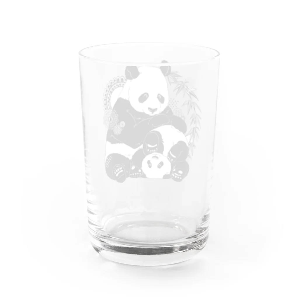 Happy HappyのPANDA グラス反対面