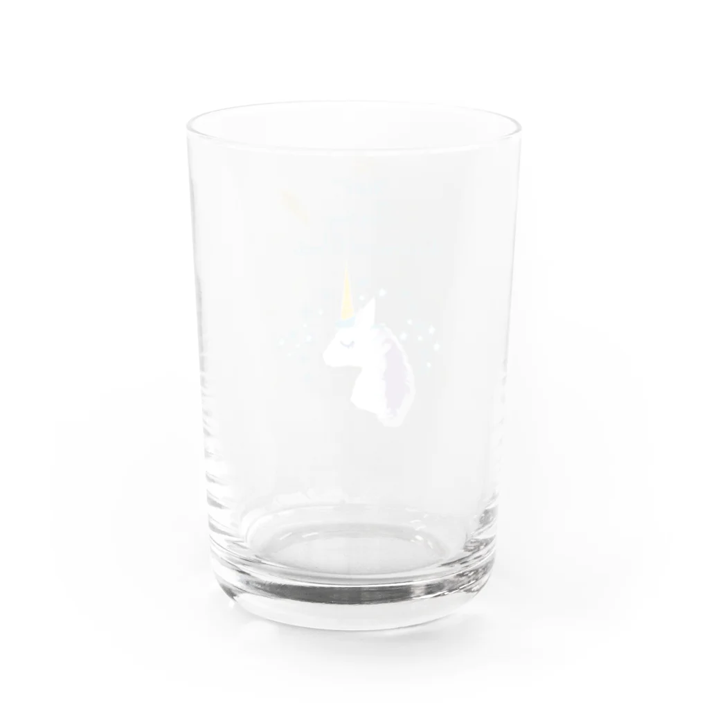 hosi7 ほしななのユニコーン Water Glass :back