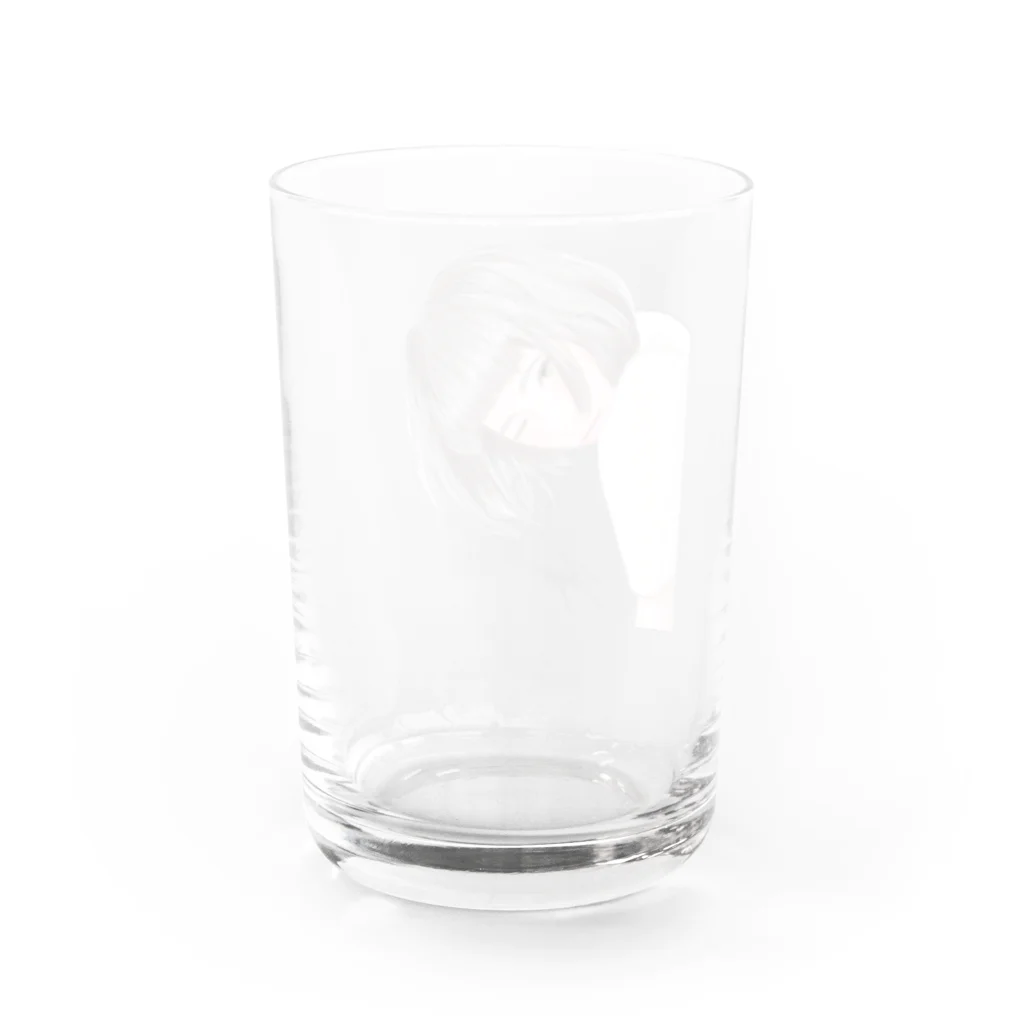 ____Ryuno____     のGIRL Water Glass :back