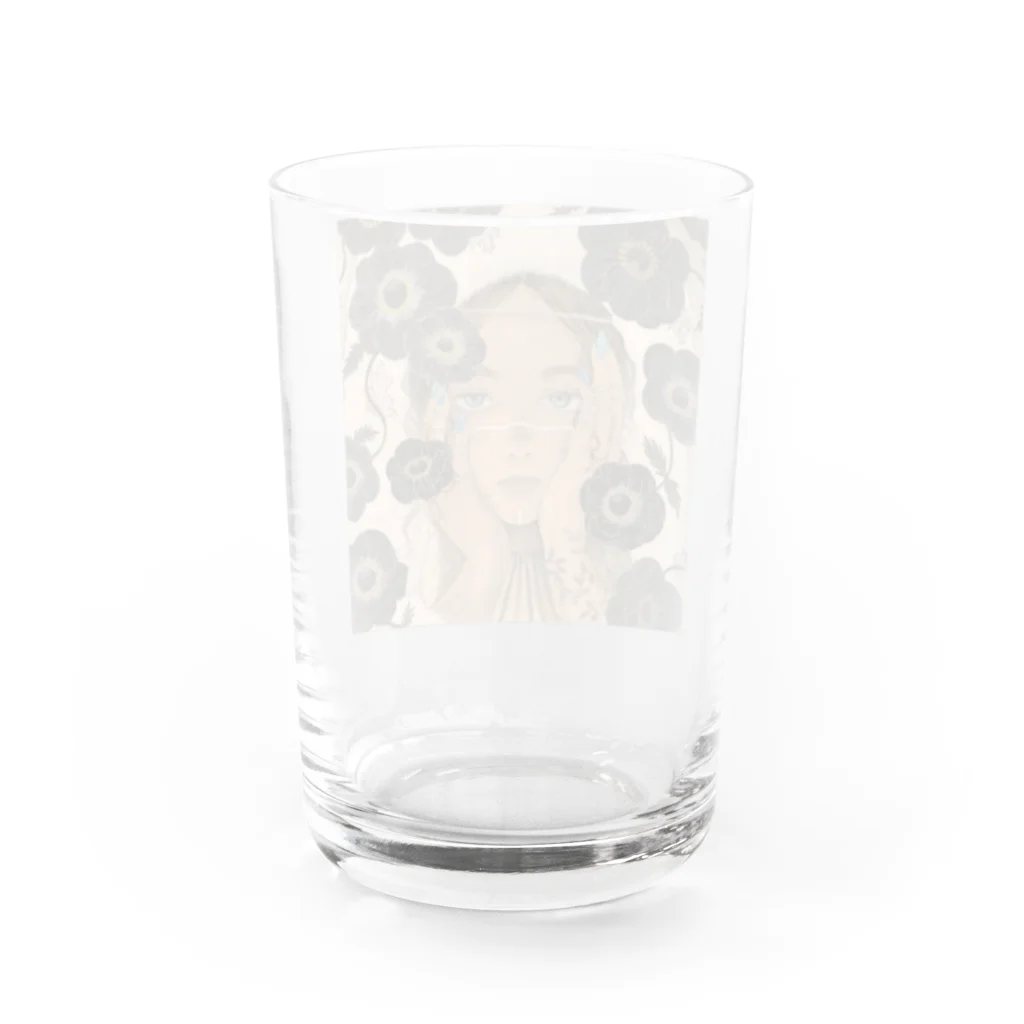 ウチノアイ Ai Uchinoの花の森・醒 Water Glass :back