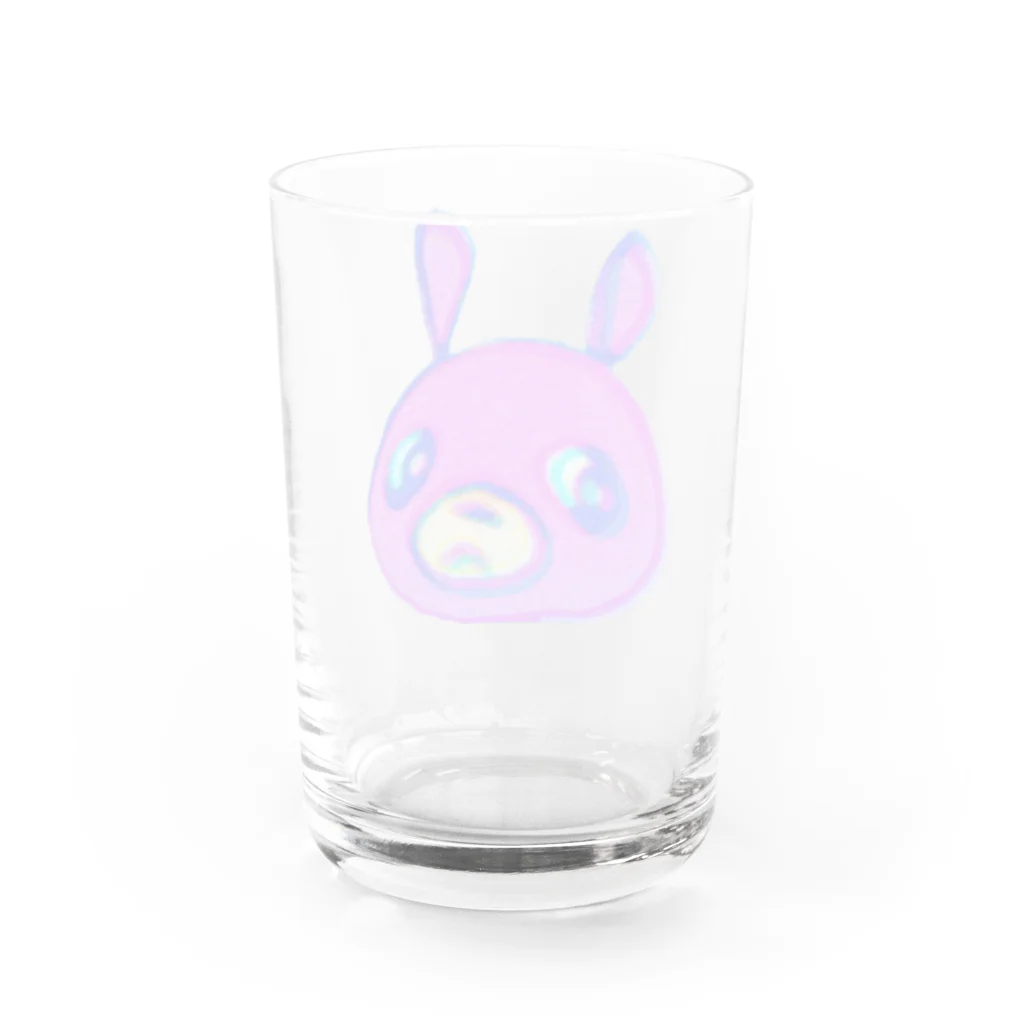 ZENのあーとなうさちゃん Water Glass :back