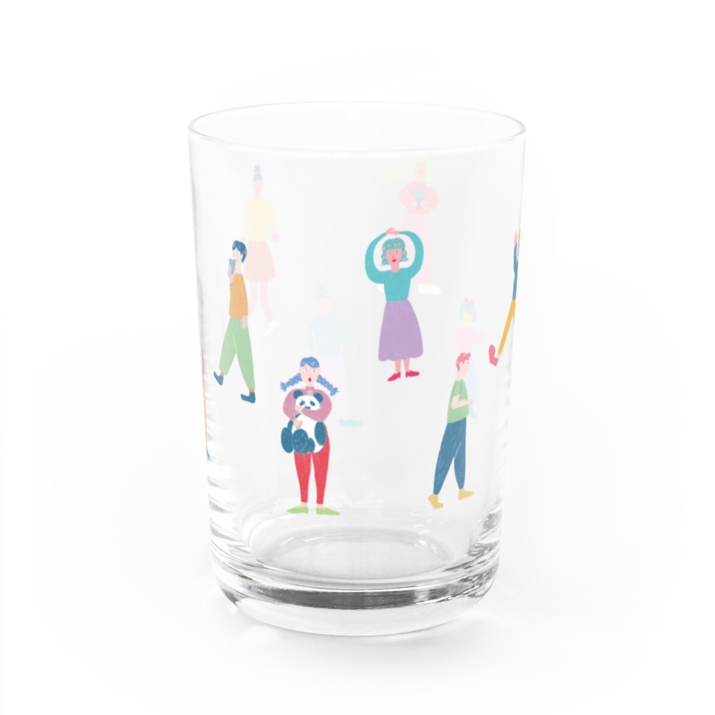 Maki Emuraのsocial distance Water Glass :back