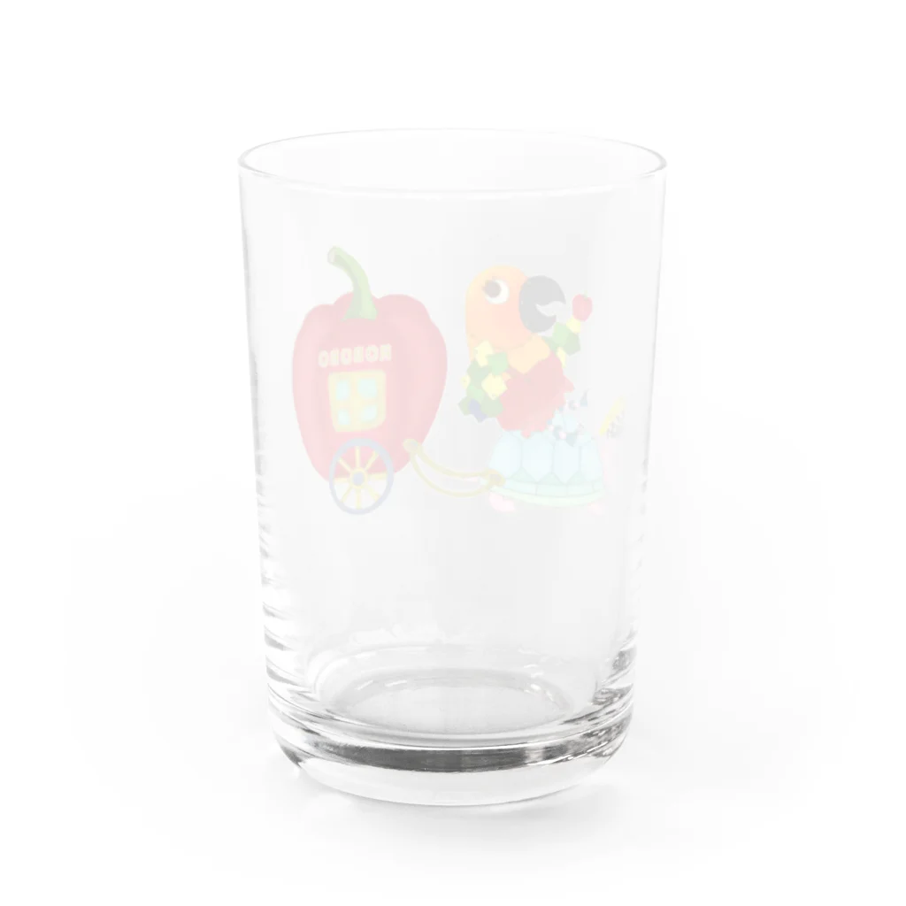 ねこぜや のROBOBO カメタクシー🚕 Water Glass :back