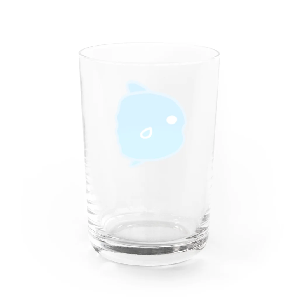 ゆめむすびののほほんマンボウ Water Glass :back