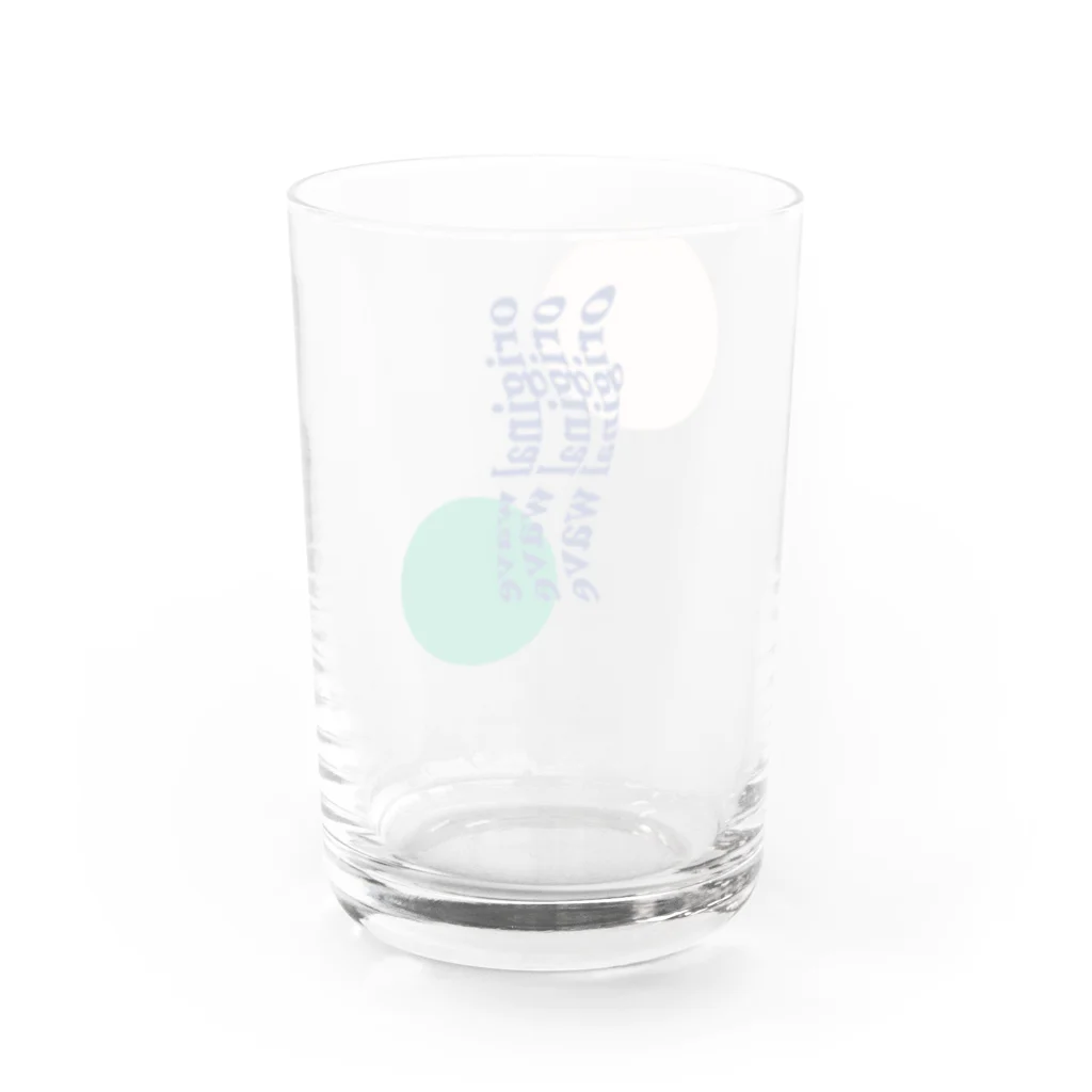 ORIGINAL WAVEのサワークリームソーダ Water Glass :back