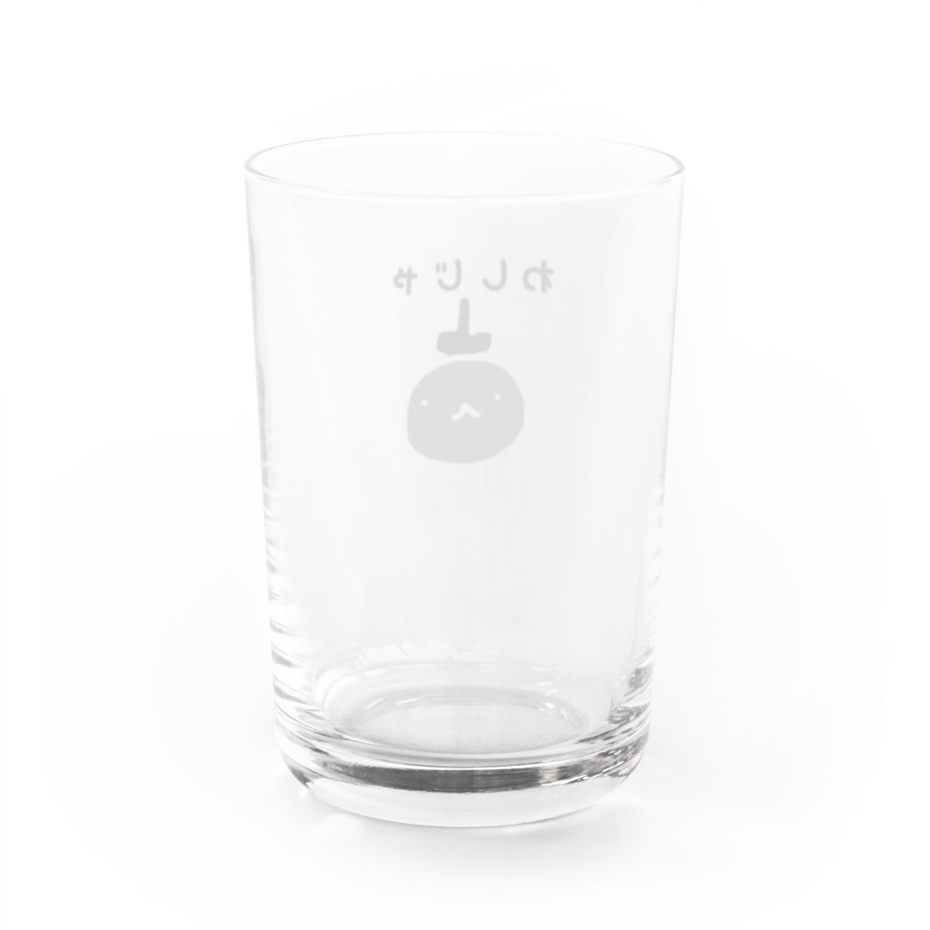 maru2oのうぬくん Water Glass :back