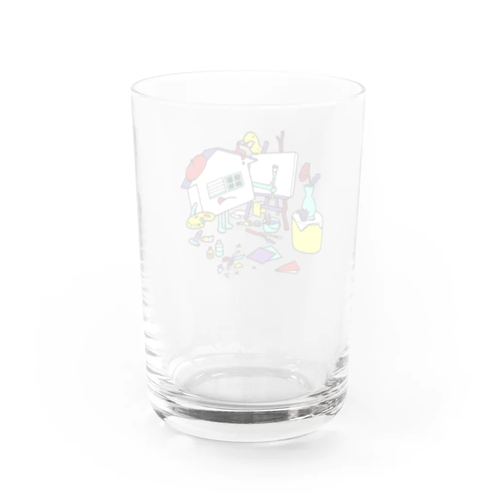 ICHASU SHOPのSTAYHOME Water Glass :back