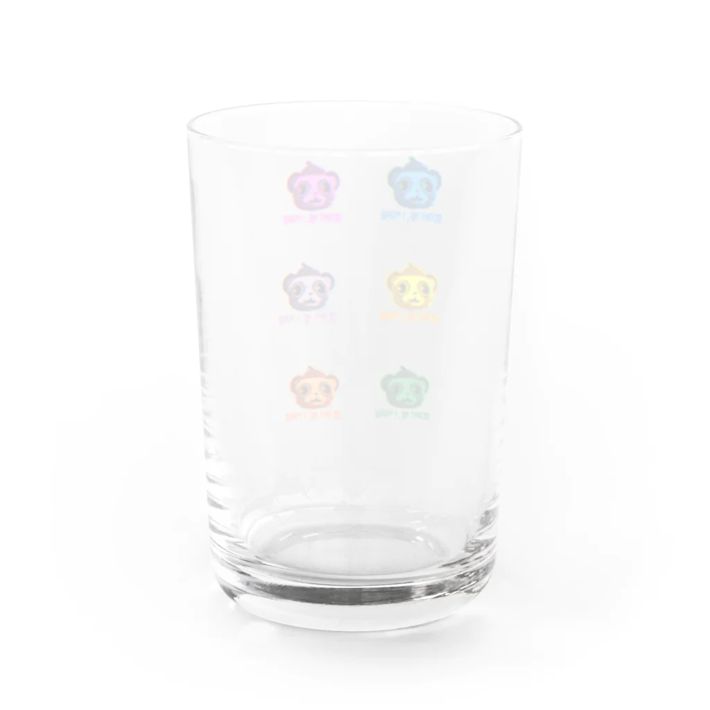 𓀇De La でぃすとぴあ𓁍の極彩色太郎 Water Glass :back