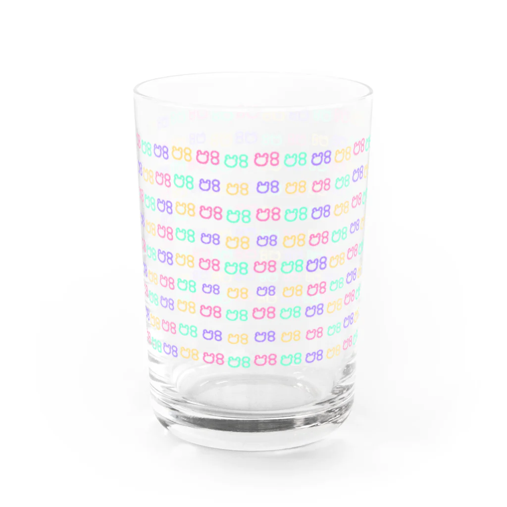 クマバチゴルフ倶楽部のクマバチ集合体 Water Glass :back