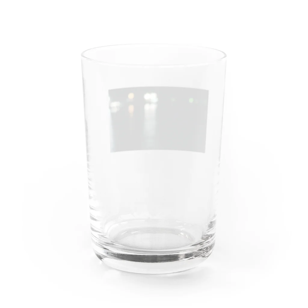 i seaのまちのあかり Water Glass :back