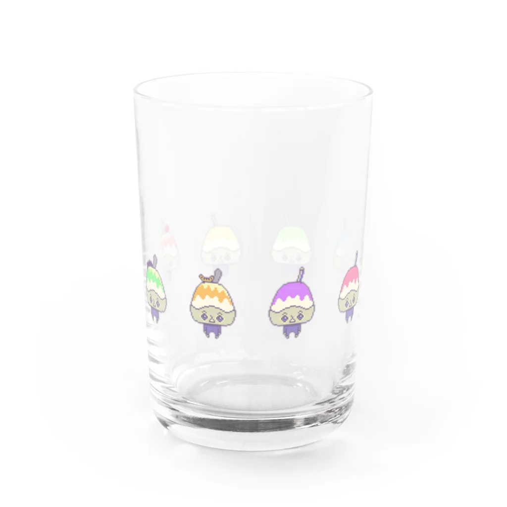 madeathのゴーラーず Water Glass :back