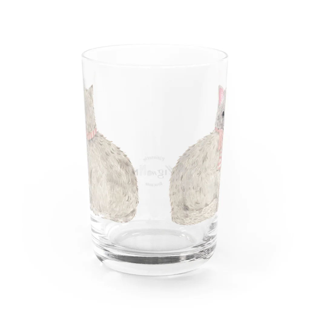 mignonne ミニョンヌのにゃんこグラス Water Glass :back