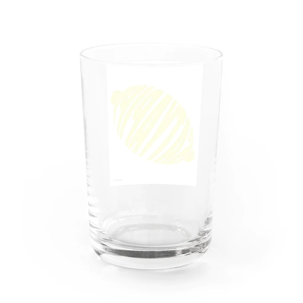 さてゃぴぴショップのさてゃぴぴレモン Water Glass :back