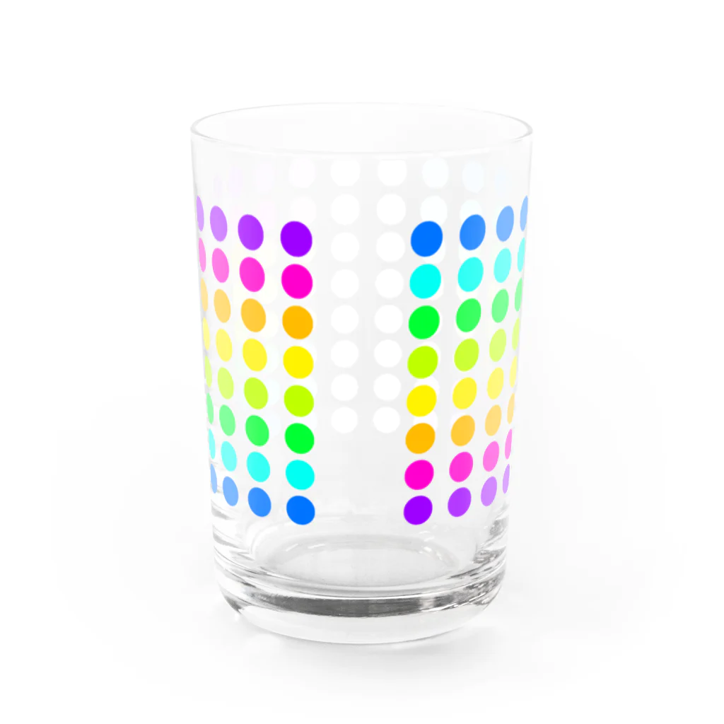 Tobiの店のカラーチャートパレット Water Glass :back