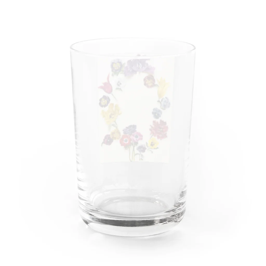 MAiCOのflower photo T Water Glass :back