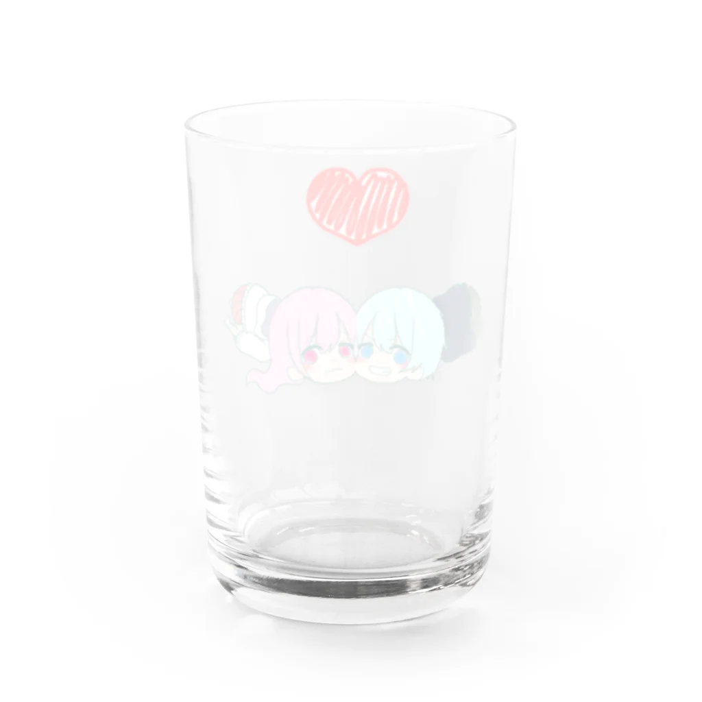 you@のずっと一緒 Water Glass :back