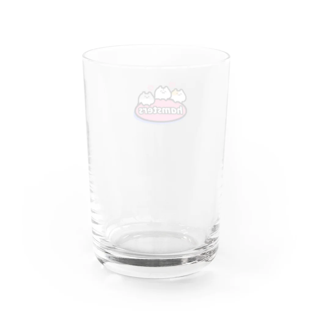 おはむのおみせのハムスターズグラス Water Glass :back