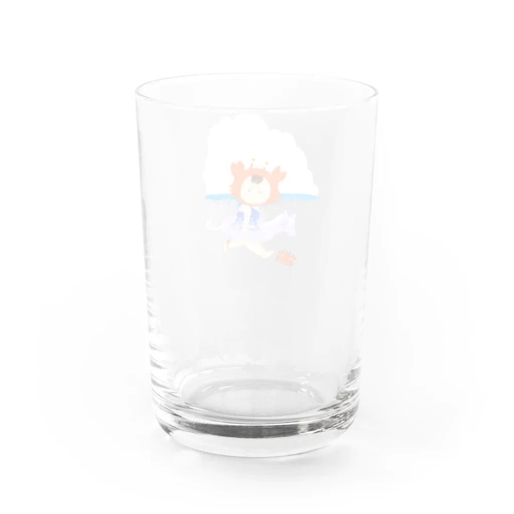 あやさんのリトルアヤカ（海） Water Glass :back