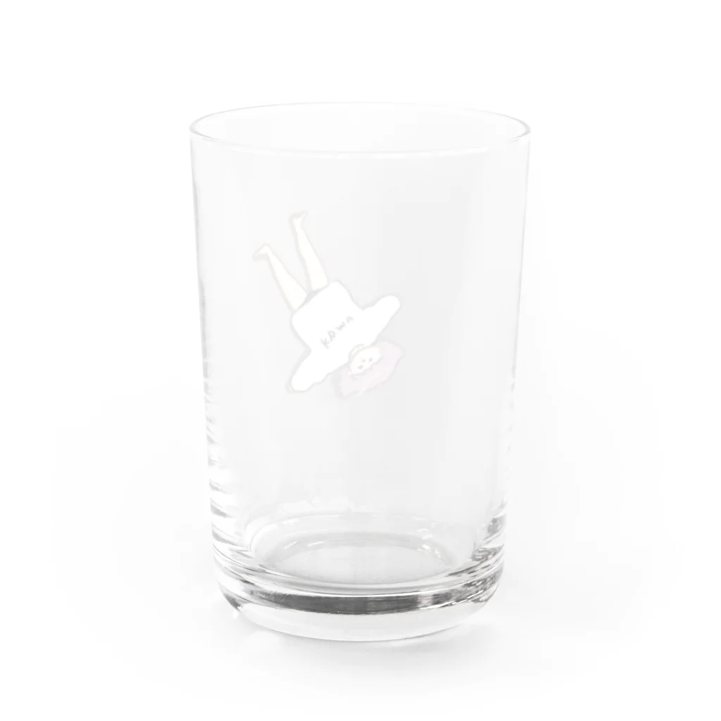 やしろみうの虚無 Water Glass :back