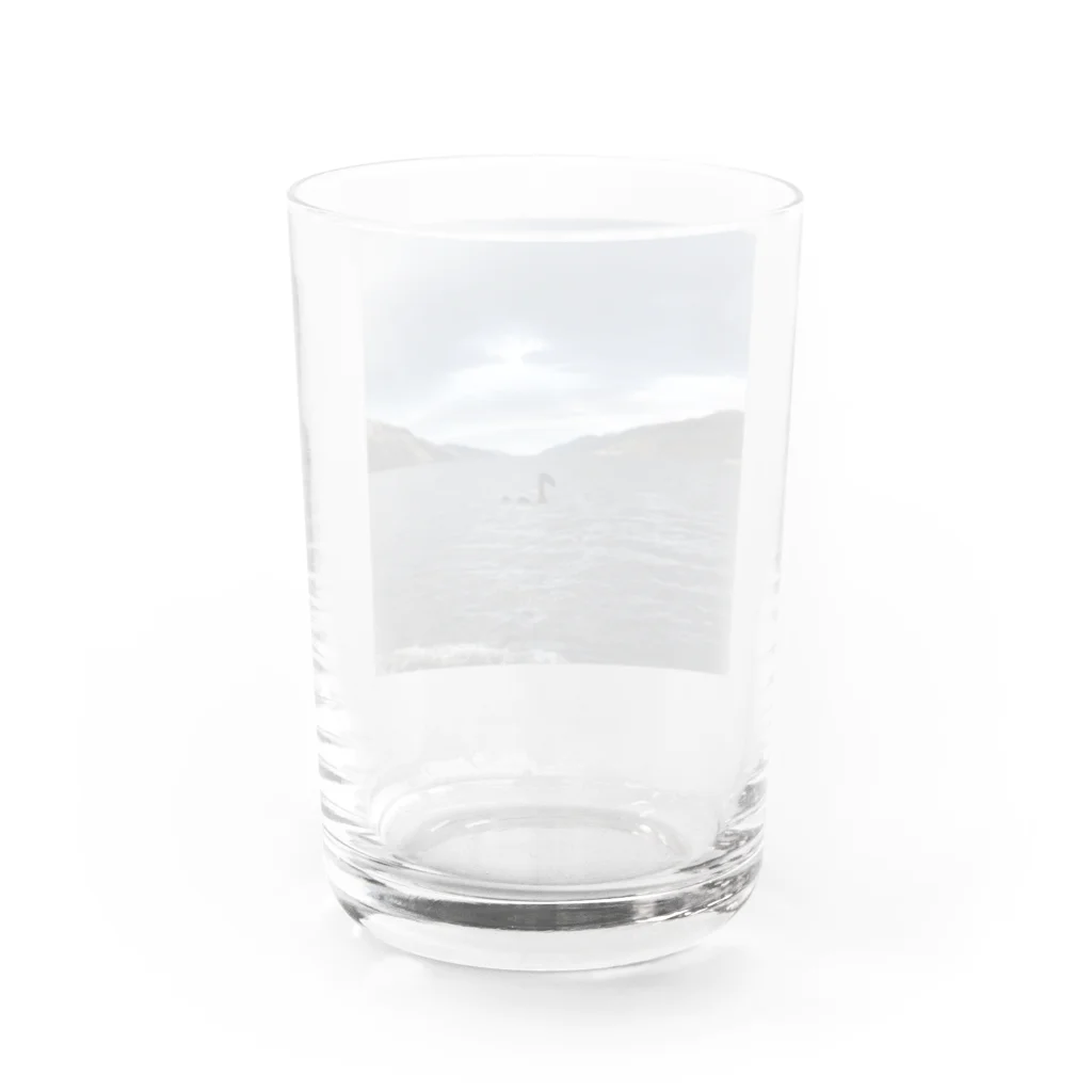 Today is a dayのネス湖の伝説 Water Glass :back