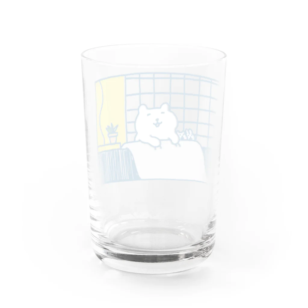 かわしまさきのきもちよい午後 Water Glass :back