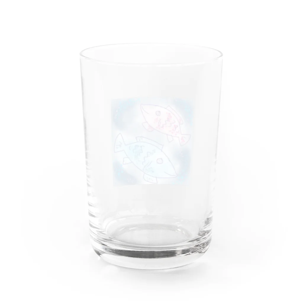 あかねわの魚座 Water Glass :back