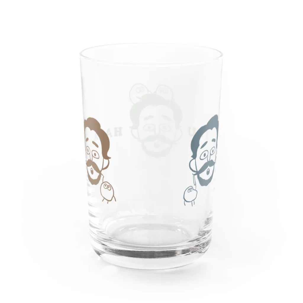 劇団ノーミーツのオツハタ（ちいさいオツハタ） Water Glass :back