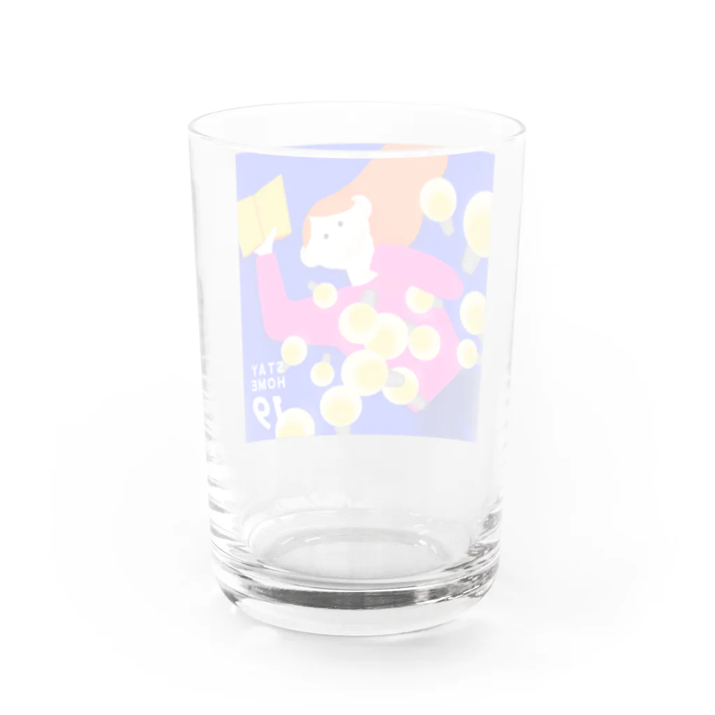 usamiayaの豆知識を蓄える Water Glass :back