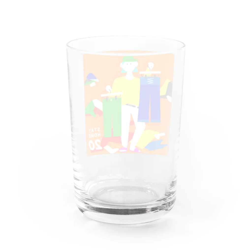 usamiayaの1人ファッションショー Water Glass :back