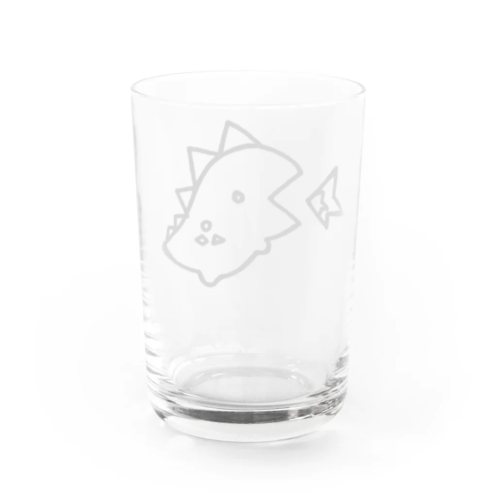 納豆あぶらあげのごん太 Water Glass :back