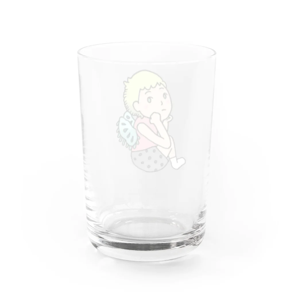 rogiolinのトイレの妖精さん Water Glass :back