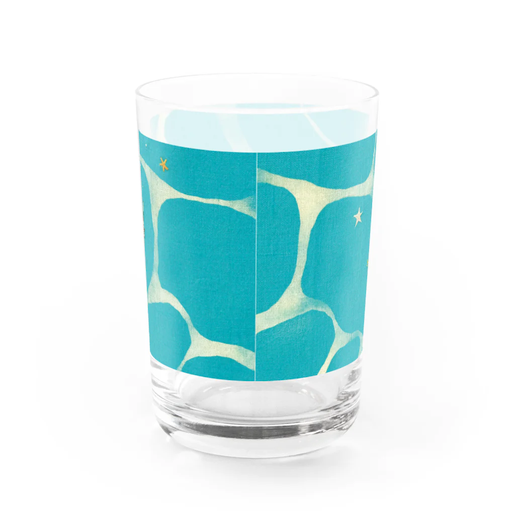 綾ウレシカの波間でゆらゆら Water Glass :back