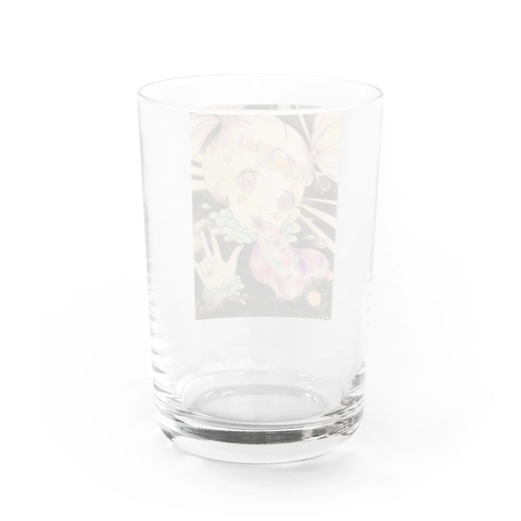 乙女椿の吐き気がするほどロマンチック Water Glass :back