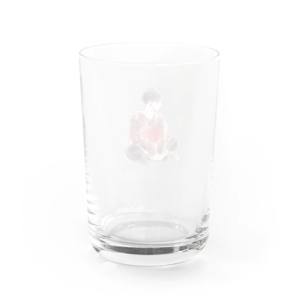 momo: )＊のくつろぎ男子くん。 Water Glass :back