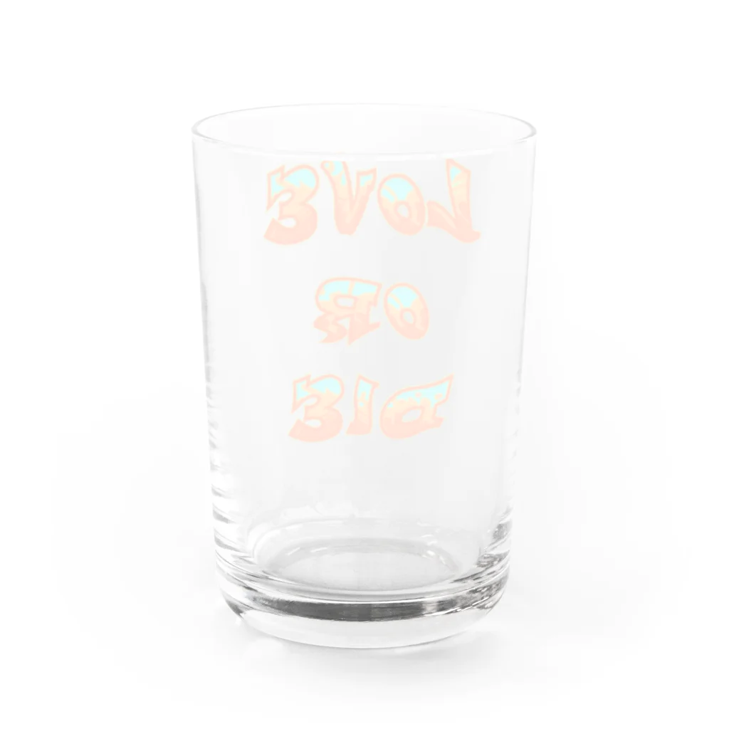 SelFish "Clothes Goods"のLOVE OR DIE. GRASS Water Glass :back