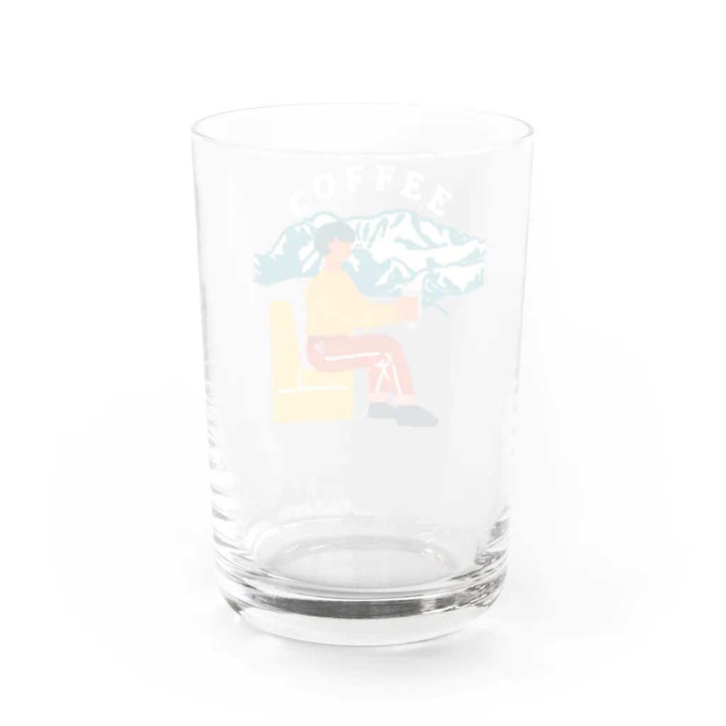 サイトウアケミのマウンテン・イン・トーキョー Water Glass :back