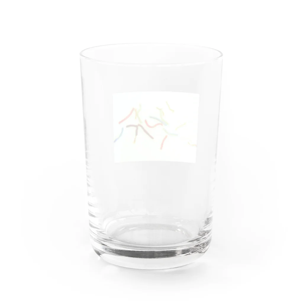 mのはいせん Water Glass :back