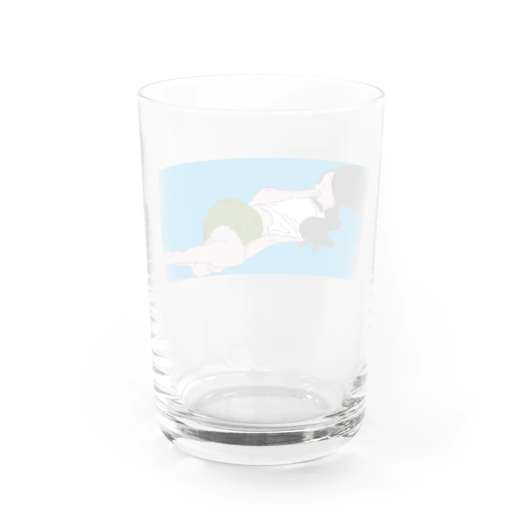 エソラコトのねむりひめ Water Glass :back