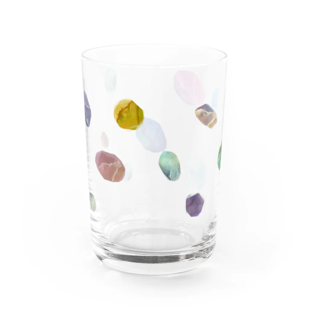 yurietteaのやさしい記憶 鉱石  Water Glass :back