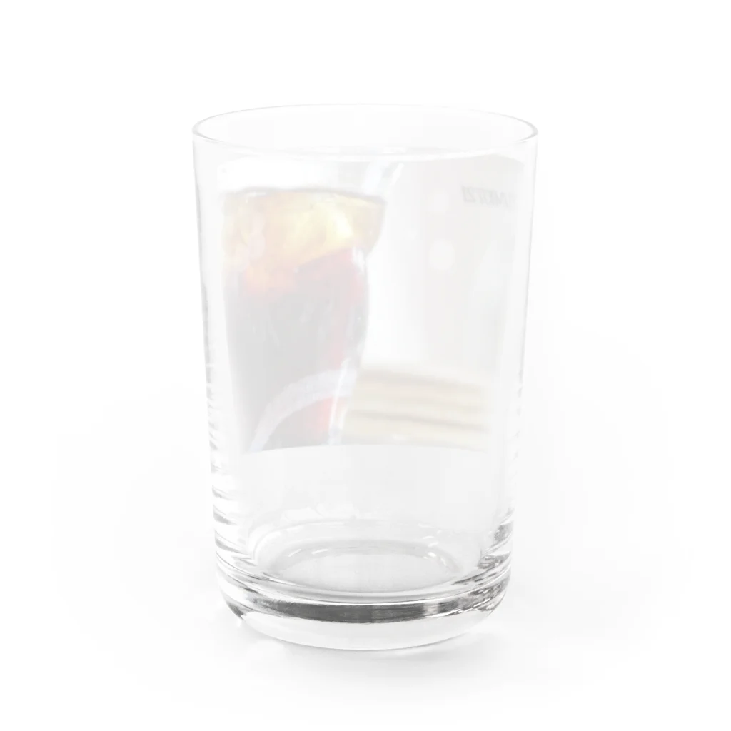 ずみの写真館のモーニングセット Water Glass :back