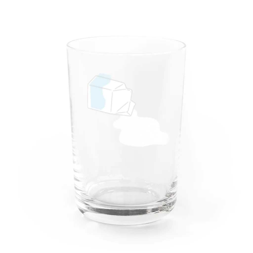 シリアルア、ソートのMILK_B Water Glass :back