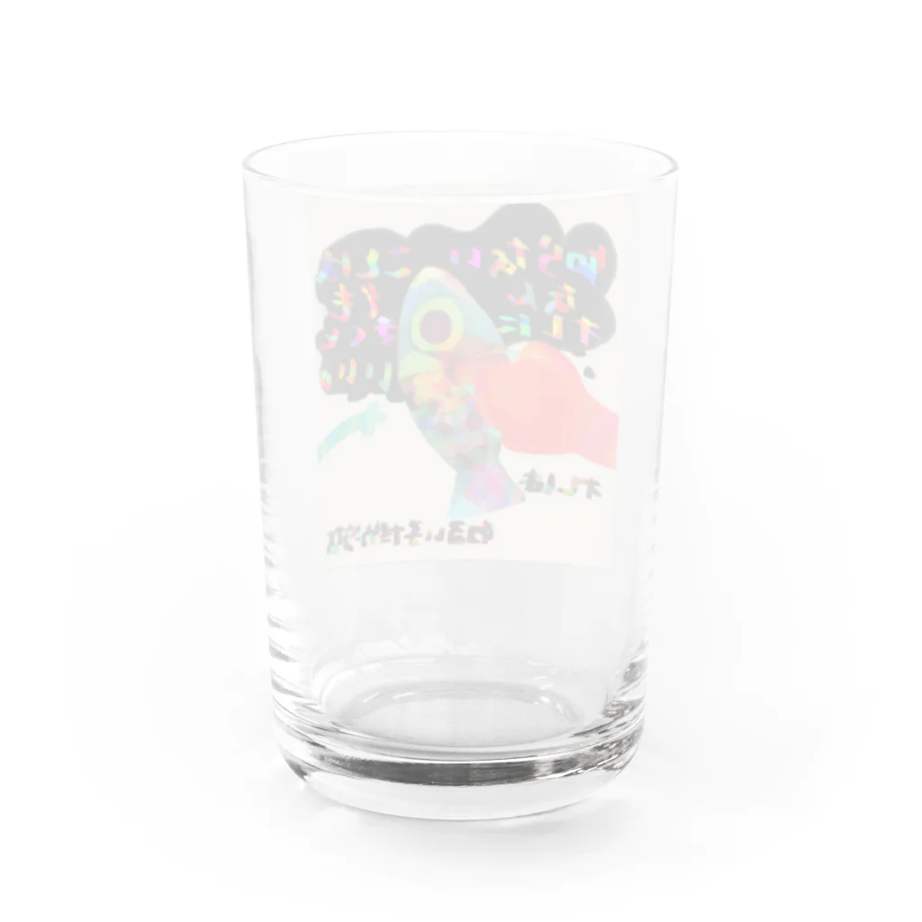 ﾏﾎﾛﾊﾞの知らないことはなんでも俺に聞くといい Water Glass :back