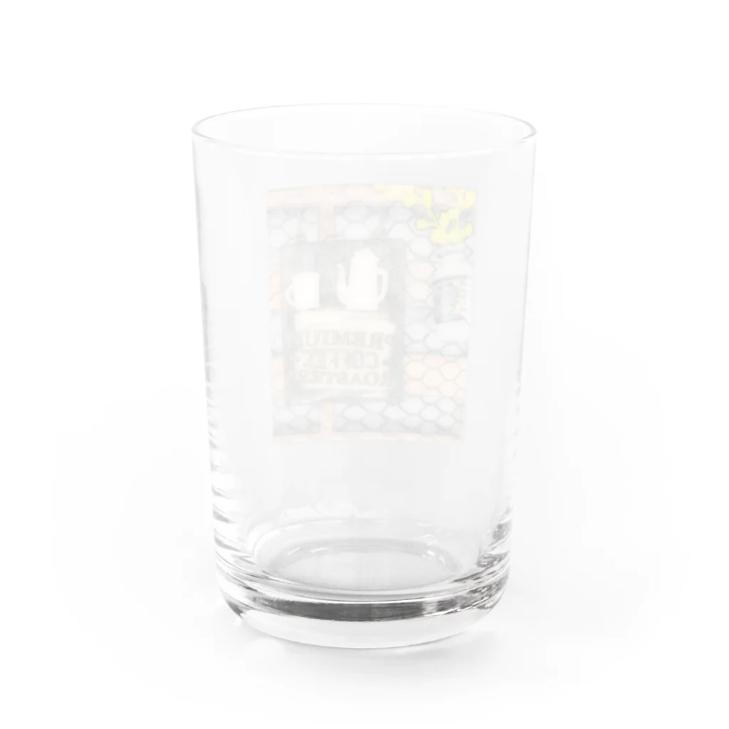 full  of funのカフェ風クリップボード（イラストタイプ） Water Glass :back