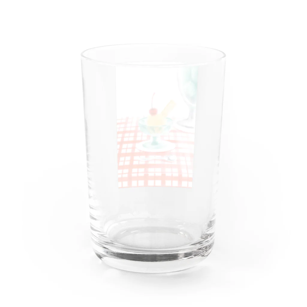 松尾穂波のICE CREAM Water Glass :back