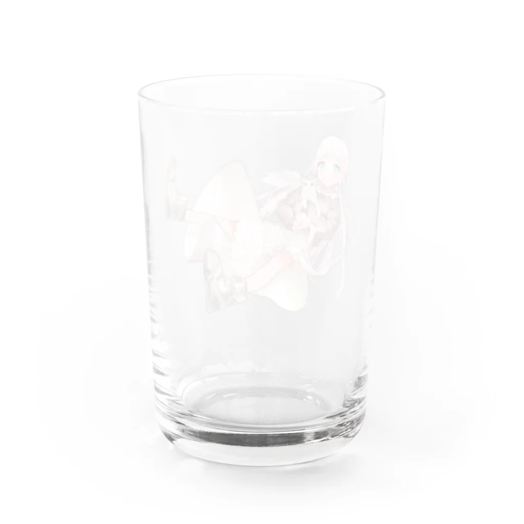 上海飯店 -shanghai hanten-ののえるとネコチャン Water Glass :back