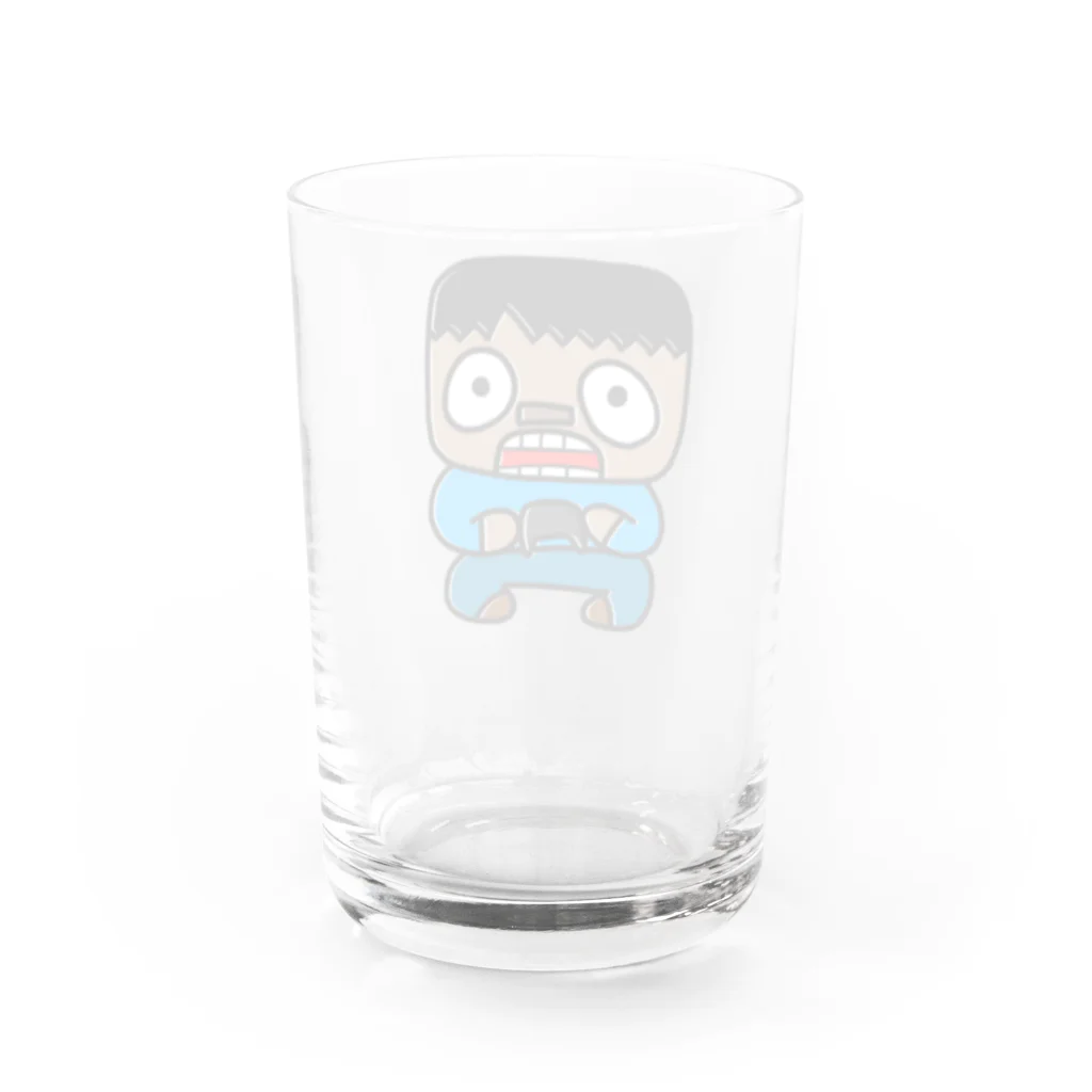 じーぶらゆるきゃらしょっぷのヤノゲームズの楽しいグッズ Water Glass :back