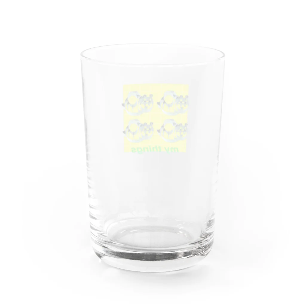 22222 shopのmy things 002 Water Glass :back